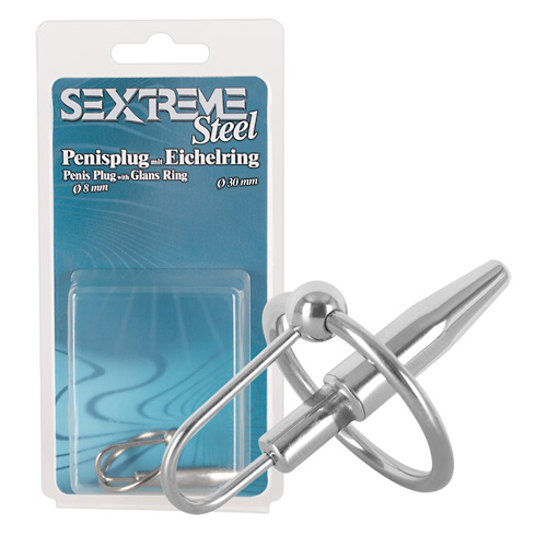 Sextreme Penis Plug with Glans Ring-30